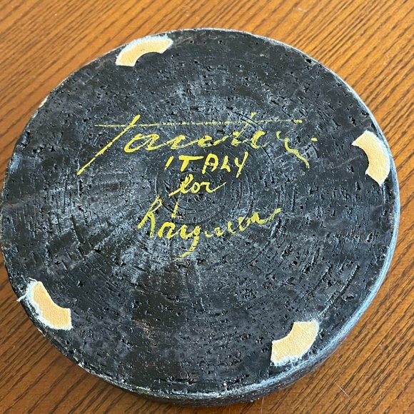 Marcello Fantoni for Raymor Mid Century Italian Brutalist Rustic Dish or Ashtray - Picture 4 of 5